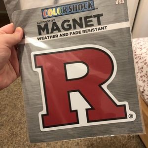 Rutgers car magnet